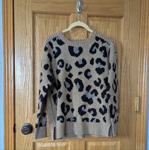 Ana Leopard Sweater